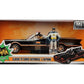 Jada 1966 Classic TV Series Batmobile 1:24 Die-Cast Car with 2.75" Batman and Robin Figures, Toys for Kids and Adults