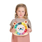 Tender Leaf Toys - 12 Pcs Bear Colors Clock, Early Learning Time, Educational Learning Clock Toy - Wooden Clock, Lovely Shapes - Cognitive Toy