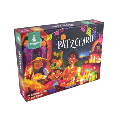 Draco Studios | Patzcuaro - The Set Collection Game with Rondel Movement | Inspired by The Mexican Tradition Day of The Dead | Perfect for Family