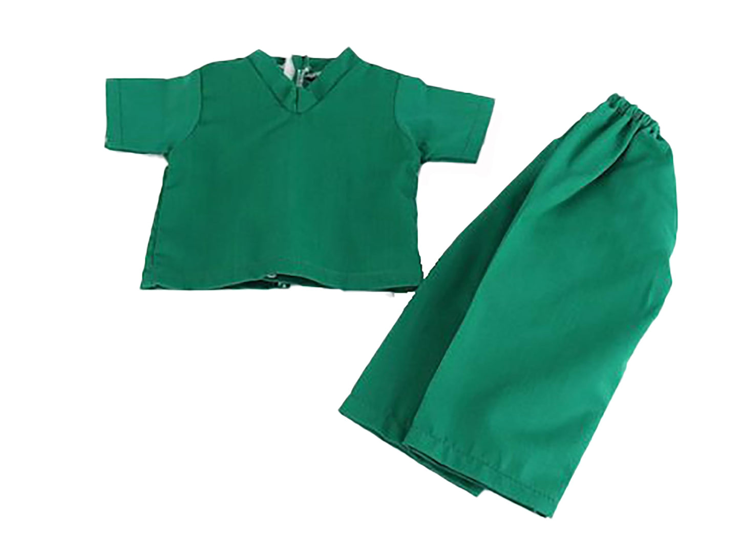 Green Doctor Scrubs Outfit for 18-Inch Dolls | Premium Quality & Trendy Design | Dolls Clothes