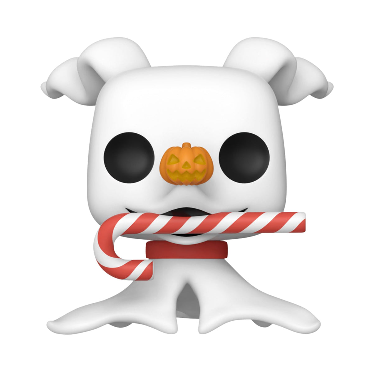 Funko POP! Disney: The Night Before Christmas 30th - Zero with Candycane - Disney: The Nightmare Before Christmas - Collectable Vinyl Figure - Gift