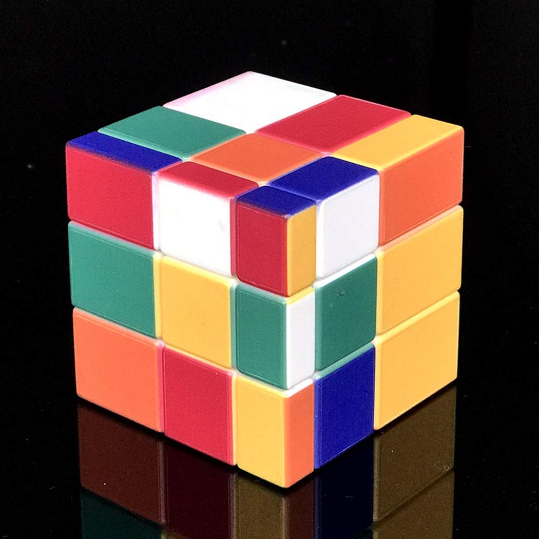 Mirror Cube 3x3 Speed Cube Color Mirror Blocks Puzzle Toys for Kids Adult