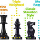 Wholesale Chess Heavy Tournament Triple Weighted Chess Pieces
