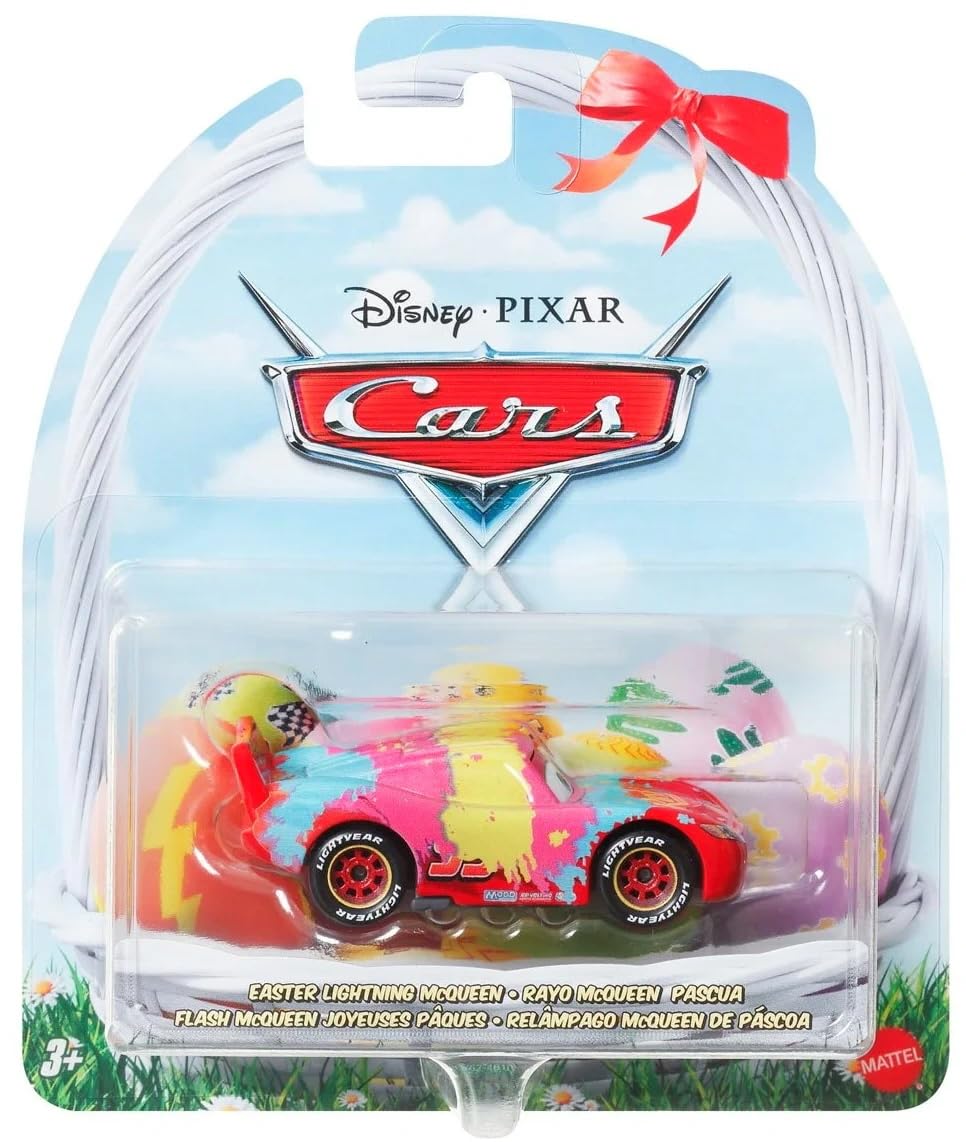 Disney Pixar Cars Easter Diecast Vehicle Set, 5-Pack Collection, Holiday Theme HTY61-963C