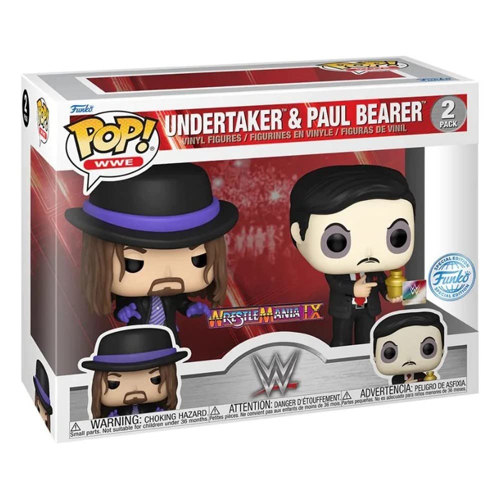 PoP! Undertaker and Paul Bearer Exclusive Vinyl Figure