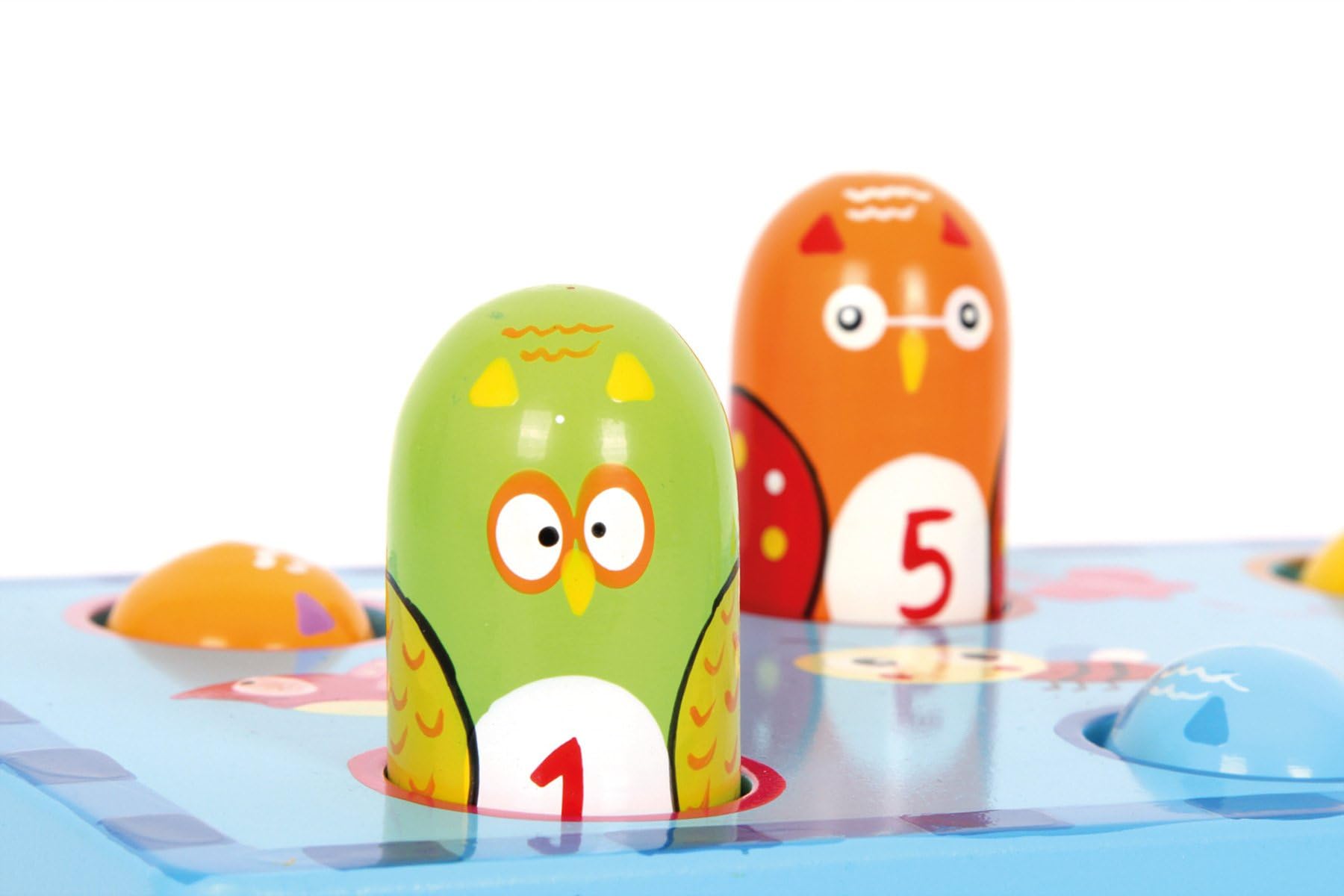 Small Foot Wooden Toys Smack the Bird Knock Playset with Hammer designed for children ages 18 months