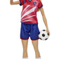Barbie Careers Fashion Doll & Accessory, Soccer Player with Blonde Ponytail, #9 Uniform, Tall Socks, Cleats & Ball