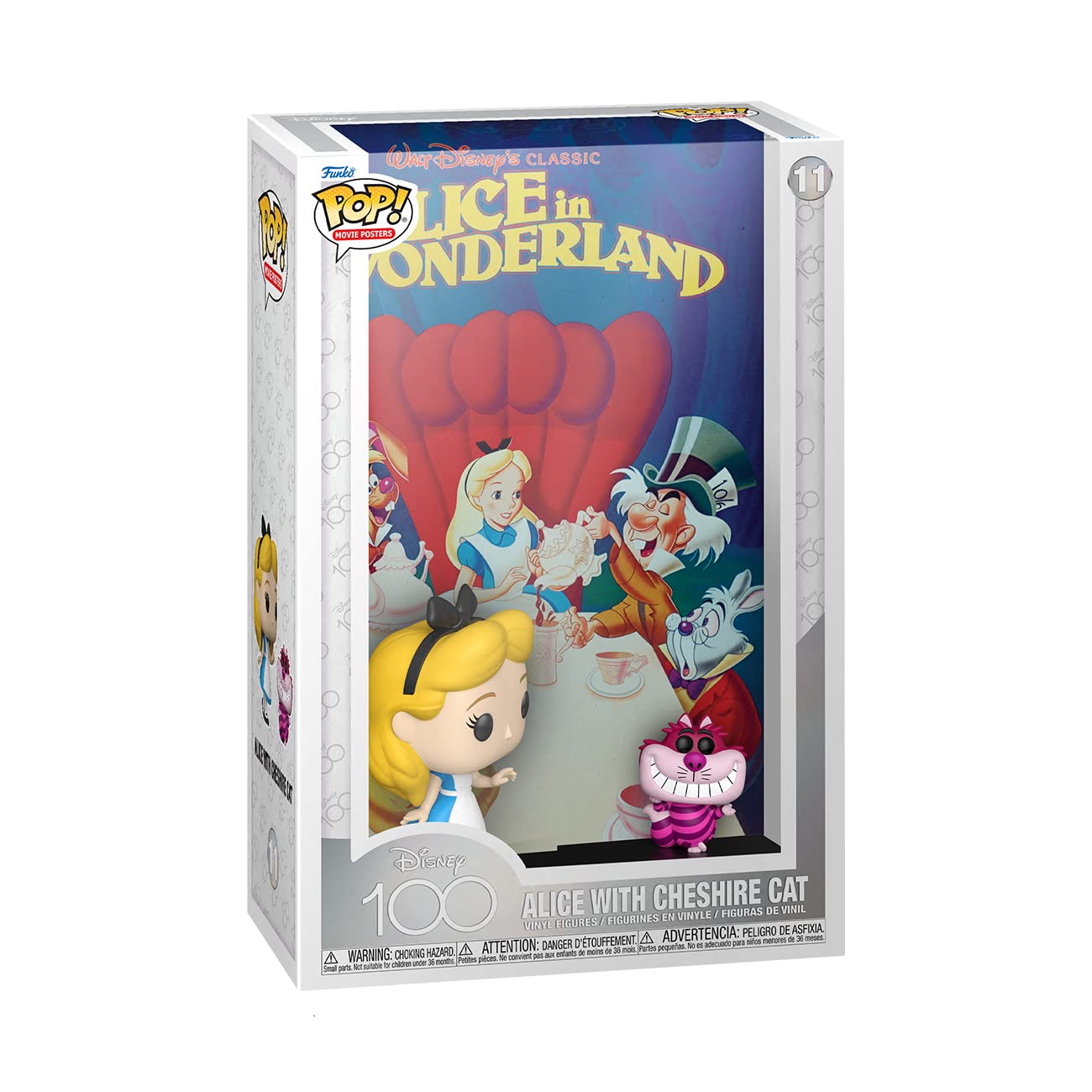 Funko POP! Movie Poster: Disney - Alice in Wonderland - Collectable Vinyl Figure - Gift Idea - Official Merchandise - for Kids & Adults - Movies Fans
