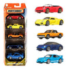 Matchbox Porsche Heroes 5-Pack [911 Cabriolet, 918 Spyder, 1971 914, 911 Targa, 911 GT3] 1:64 Scale Diecast Toy Vehicles