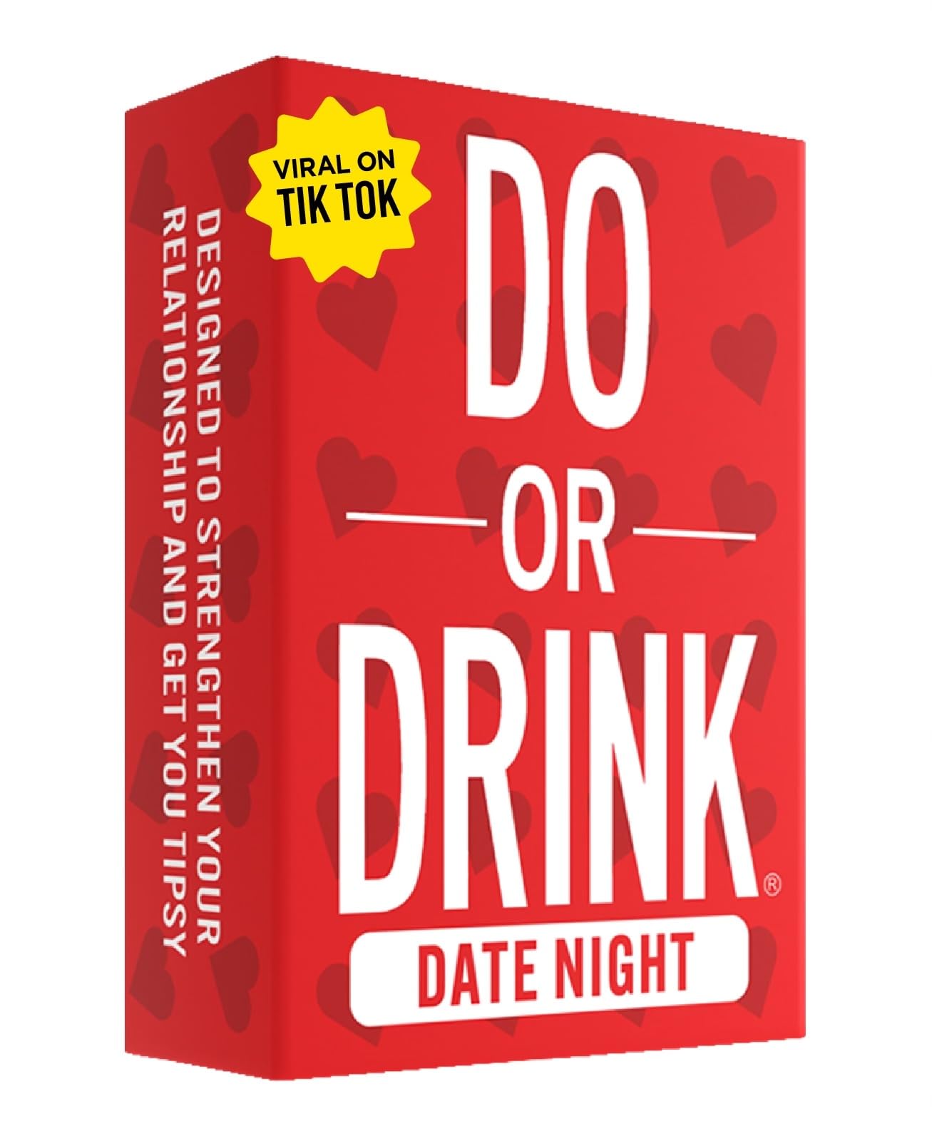 Do or Drink Date Night - Couples Drinking Card Game for Adults, Fun Romantic Game for Two, Perfect for Game Night, Parties, or Gifts for Boyfriend