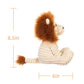 Apricot Lamb Toys Plush Corduroy Lion Soft Stuffed Animal 8.5''