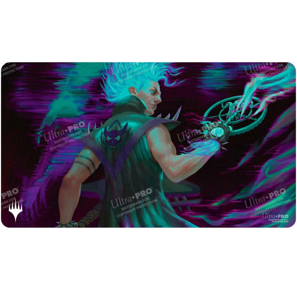 Ultra PRO - Aetherdrift Winter, Cursed Rider Playmat for Magic: The Gathering, Use as Mousepad, Desk Mat, Protects MTG Cards During Gameplay, TCG