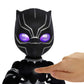 Mattel Marvel Black Panther Plush 11-inch Figure, Heart of Wakanda T'Challa with Soft Body Plus Lights and Sounds