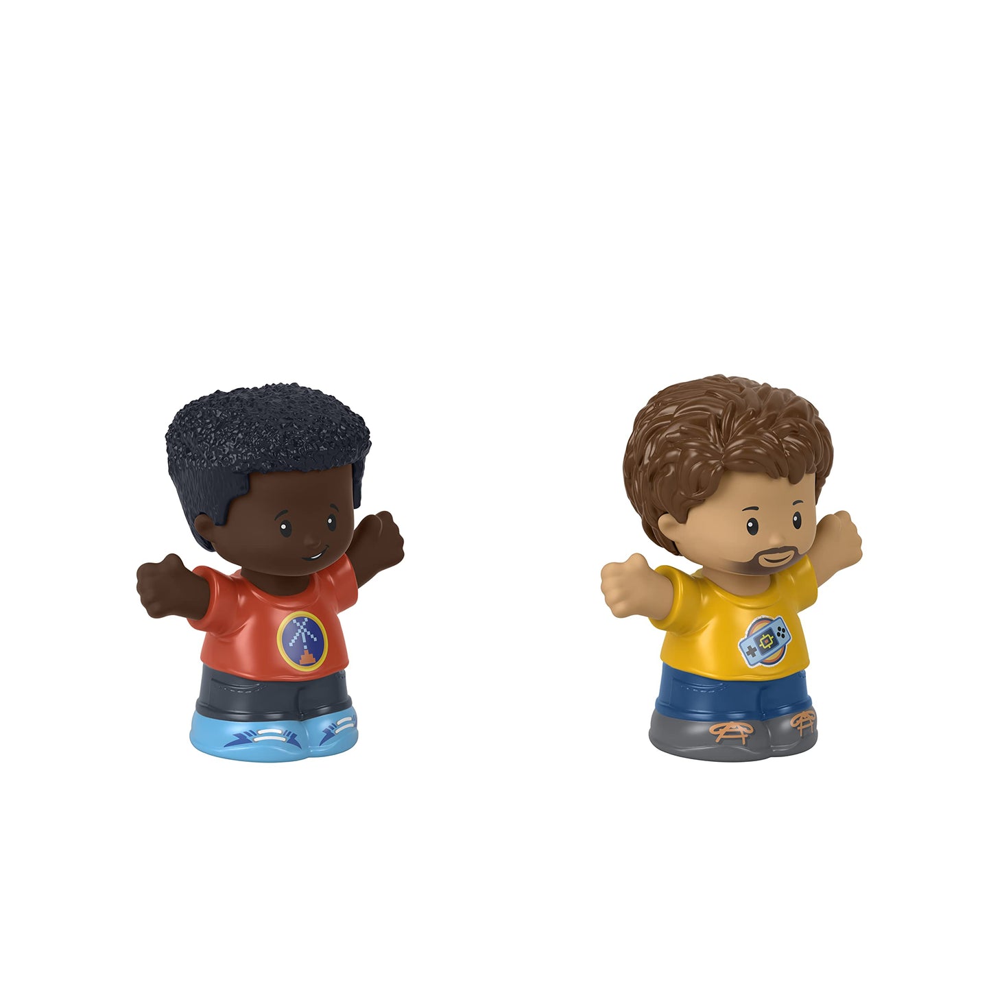 F-Price Toy Figure Pack - Story Starter Figure Set - HBW67 - Gamers Figures, Red, Orange, Blue