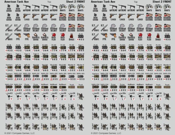 Compass Games American Tank Ace: Europe, 1944-45