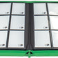 Ultra PRO - Vivid 9-Pocket Zippered PRO-Binder: (Green) - Protect Up to 360 Collectible Trading Cards, Sports Cards or Valuable Gaming Cards, Ultimate