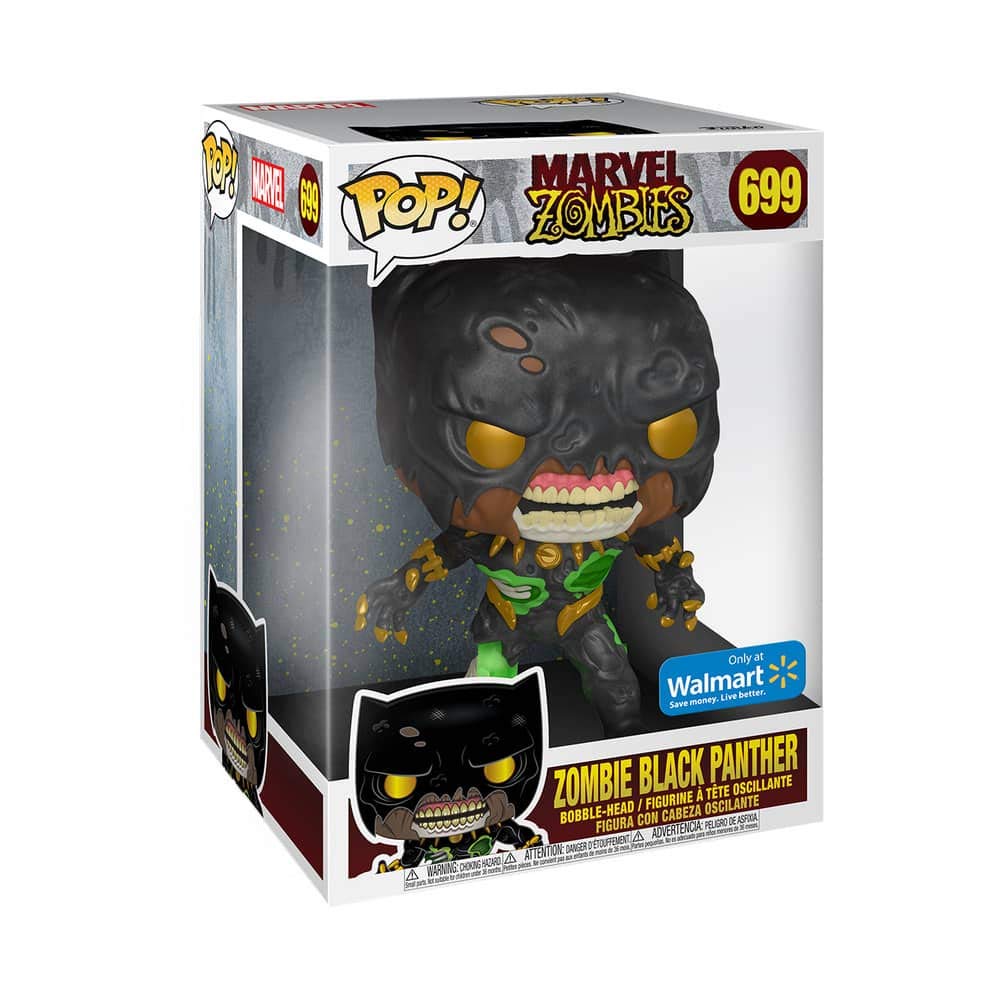 Pop! Marvel Zombie Black Panther 10" Exclusive Figure #699