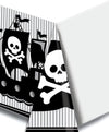 Creative Converting Pirate Parrty Plastic Tablecover, Rectangle, 54" x 108"