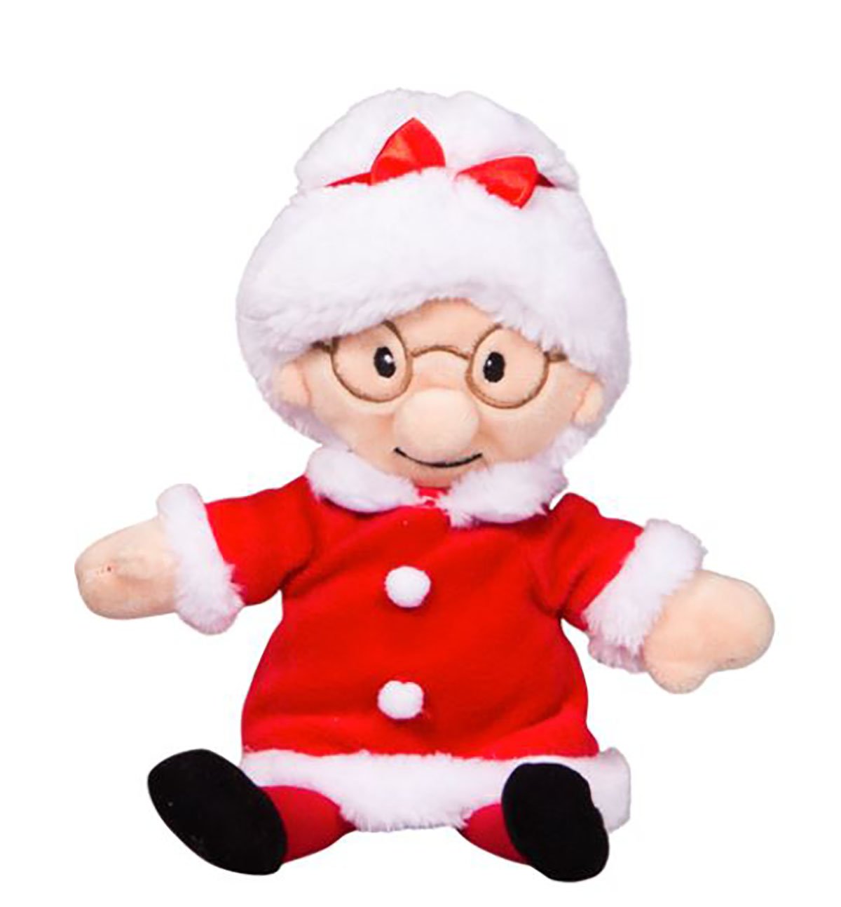 Cuddly Soft 8 inch Stuffed Mrs. C Mrs. Claus Figure...We Stuff 'em...You Love 'em!