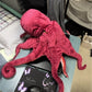 TAMMYFLYFLY Cute Octopus Plush Toy - Super Lovely Red Soft Real Life Octopus Giant Realistic Stuffed Animal Toys, Deep Sea Creeping Animal Octopuses