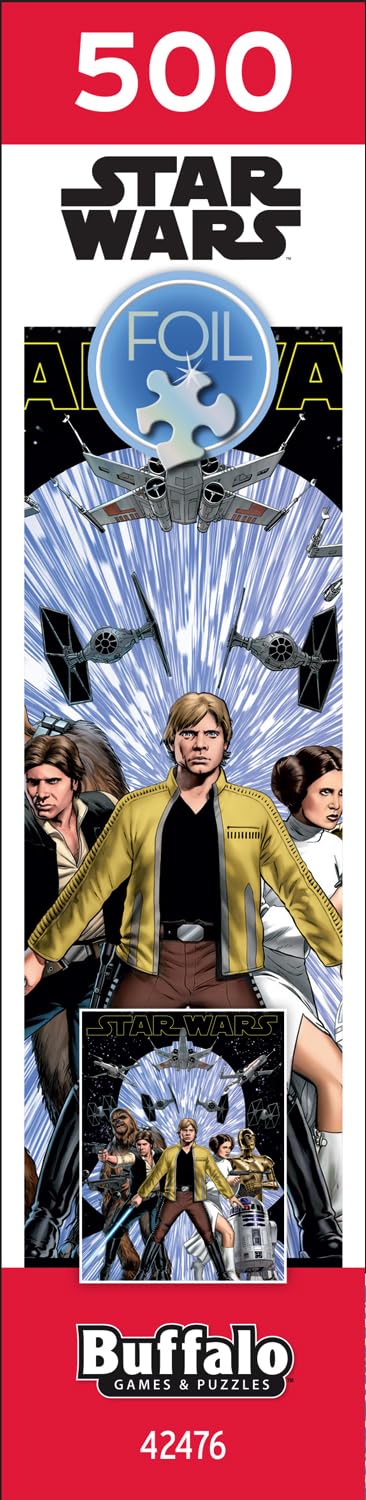 Buffalo Games - Foil Puzzle - Star Wars - A New Hope - 500 Piece Jigsaw Puzzle