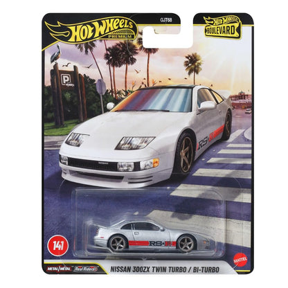 Hot Wheels Boulevard Nissan 300ZX Twulf Toy Vehicle for Vehicles Ages 3 and Up, JHW25, Silver
