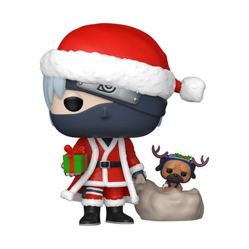 Funko Pop! Plus: Naruto Shippuden - Kakashi Hatake with Pakkun - Holiday - Collectable Vinyl Figure - Gift Idea - Official Merchandise - Toys for Kids