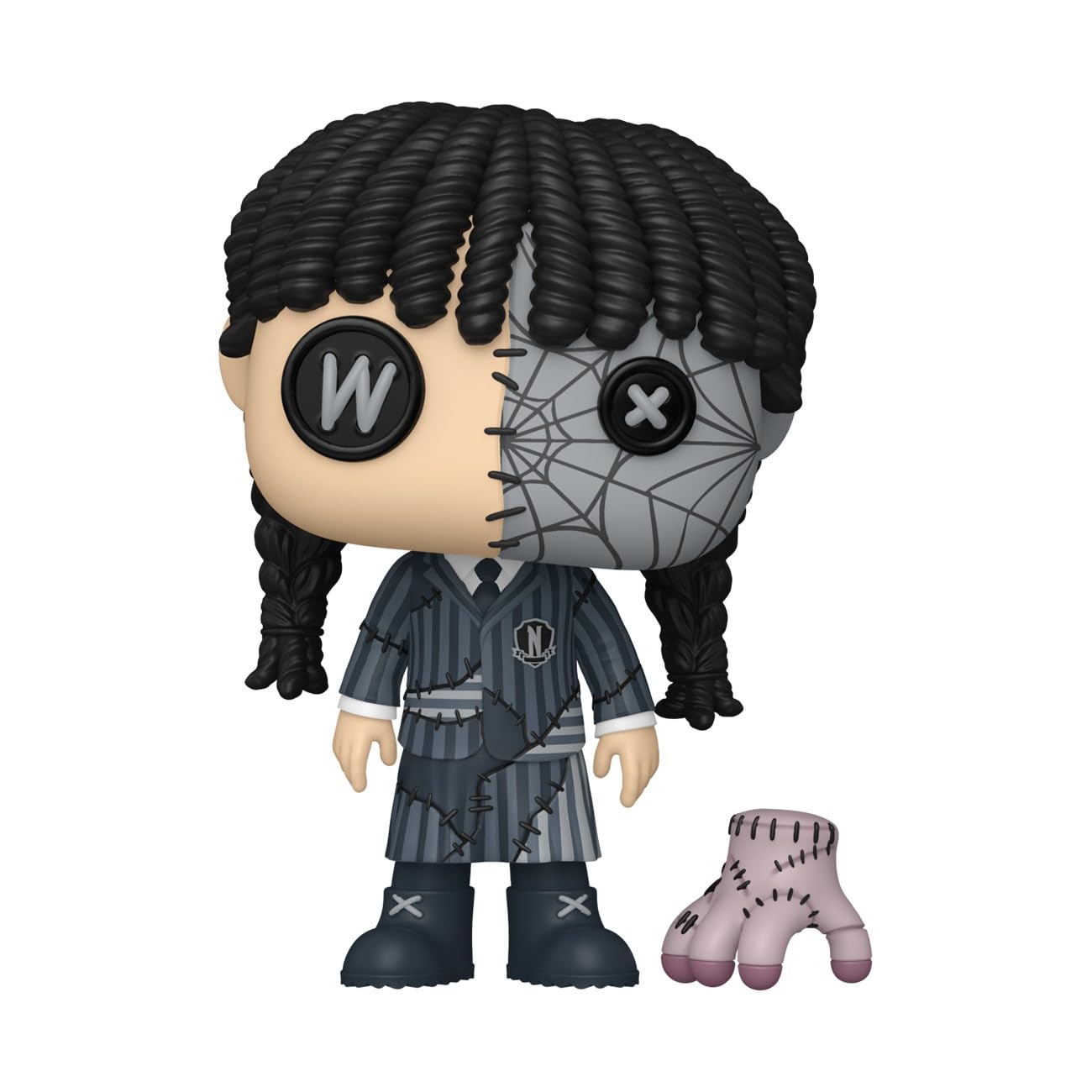 Funko POP! & Buddy: Wednesday - Wednesday with Thing (Patchwork)