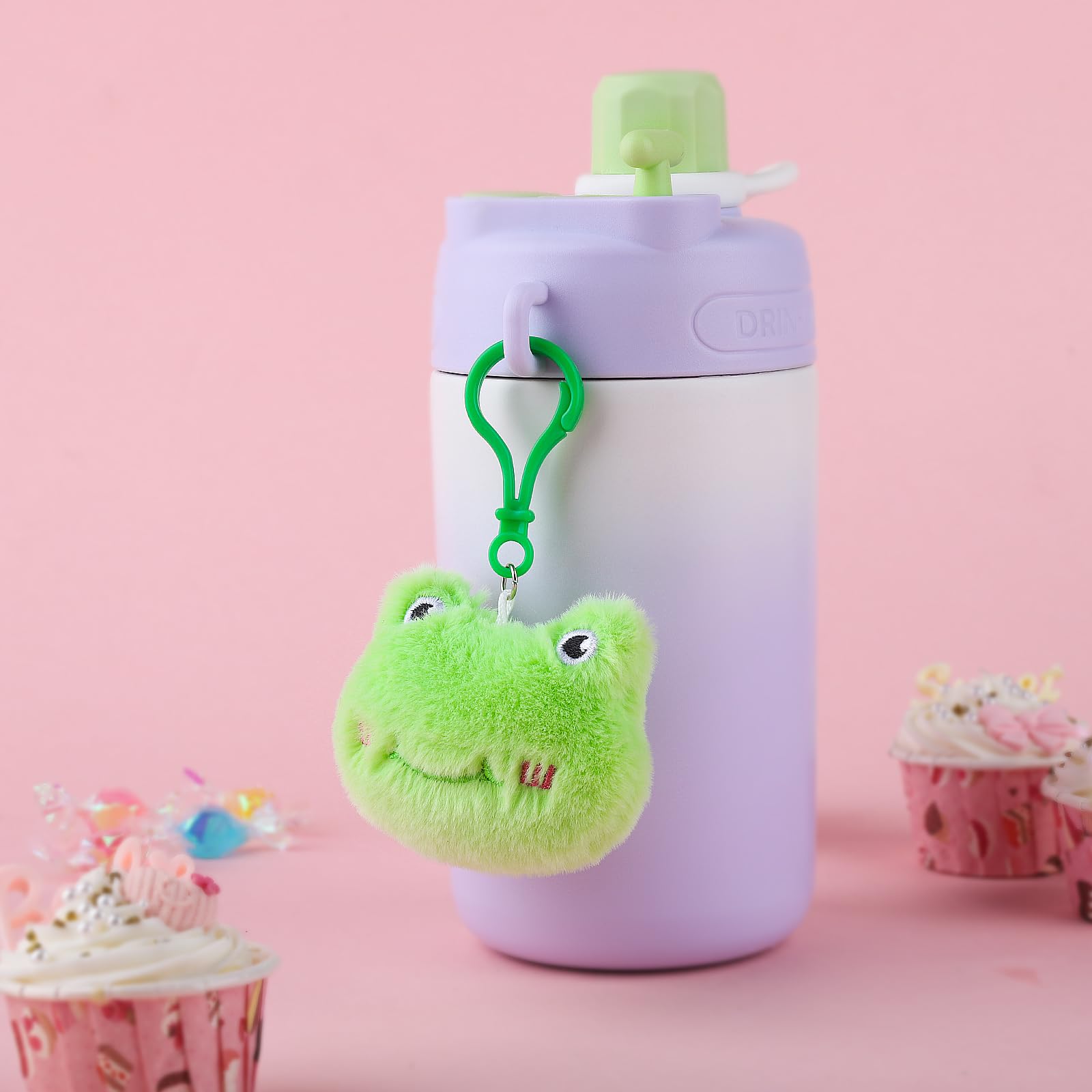 Niceup Bulk 28pcs Plush Keychains Mini Stuffed Animals for Kids Party Favors Goodie Bags Gift Mini Claw Machine Toys