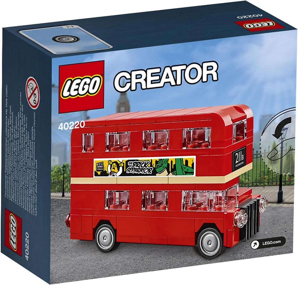 LEGO Creator - London Bus Building Set (118 Pieces, 40220)
