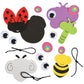 Fun Express Spring Big Eye Bug Ornament Craft Kit - Makes 12 - Craft Kits - VBS Vacation Bible School Supplies/Decor
