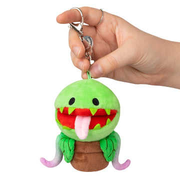 Squishable - Micro Venus Flytrap - The Mysterious Doctor Plague Collection - 4 in - Soft Toy Collectible Stuffed Animal - Metal Keychain Backpack Clip
