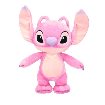 Kids Preferred Disney Baby Lilo & Stitch Angel Soft Huggable Stuffed Animal Cute Plush Toy for Toddler Boys and Girls, Gift for Kids, Pink Angel 15