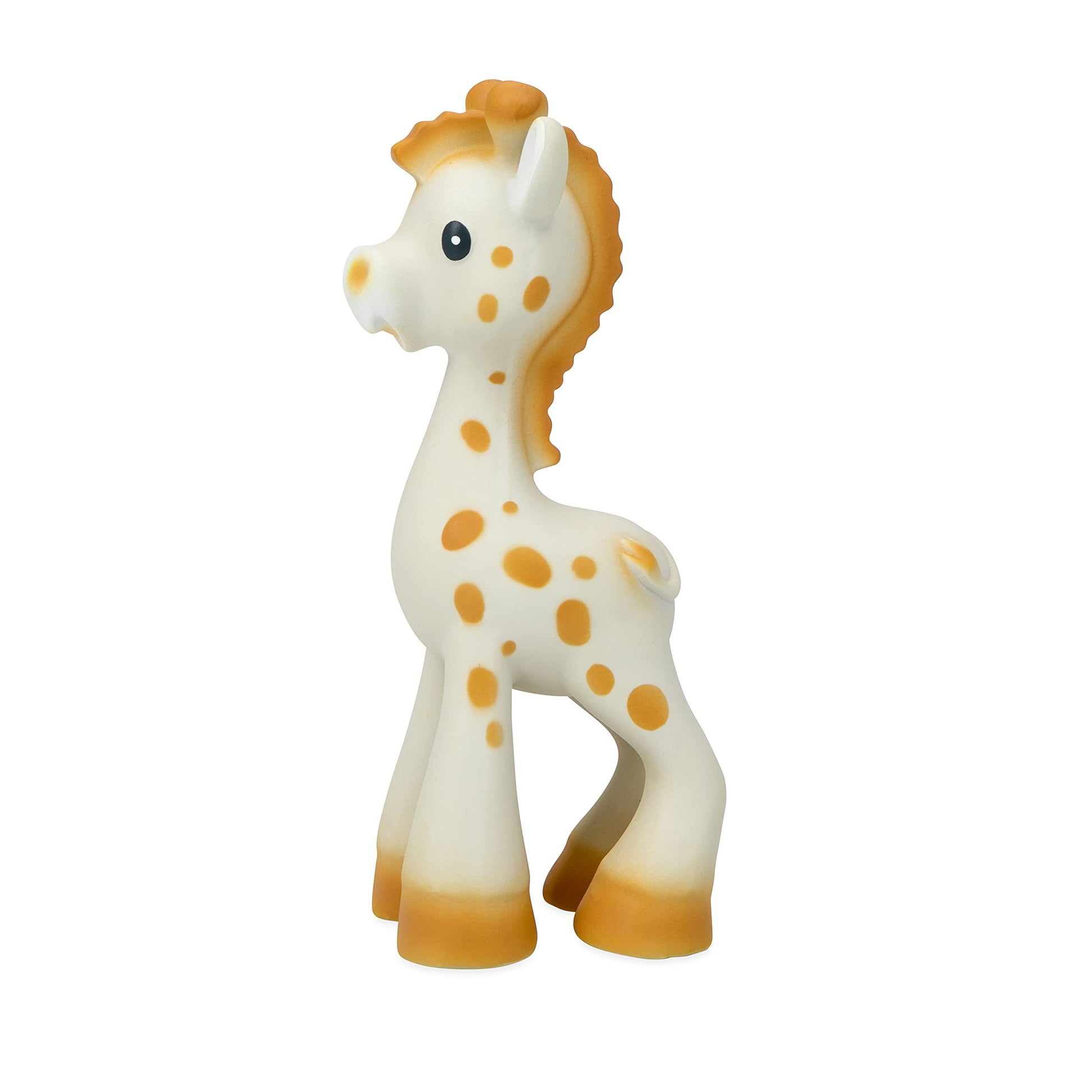 Nuby Jackie The Giraffe Natural Rubber Teether - 3+ Months - Baby Teething Toy