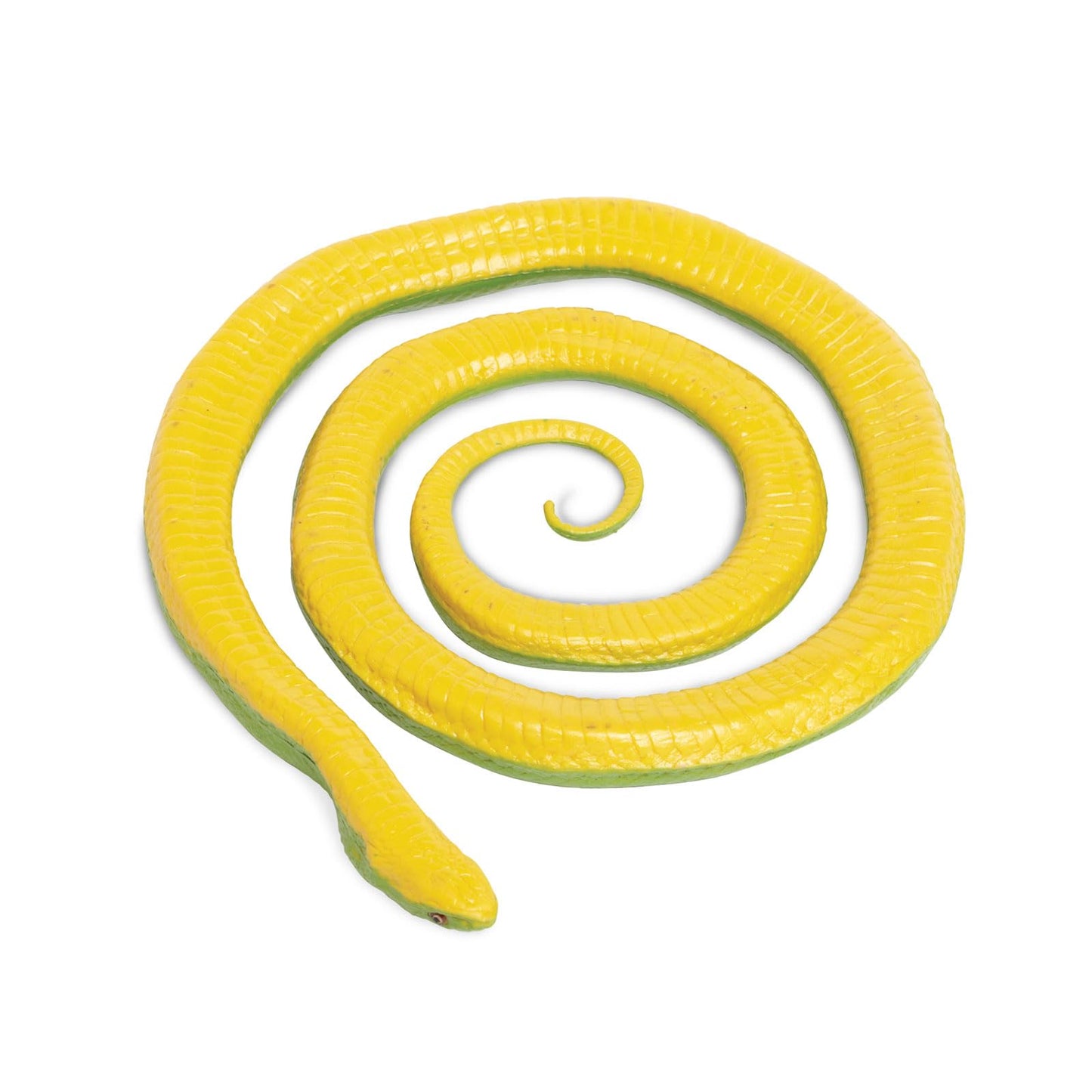 Safari Ltd. Rough Green Snake Figurine - Detailed 36" Plastic Model Figure - Fun Educational Play Toy for Boys, Girls & Kids Ages 3+