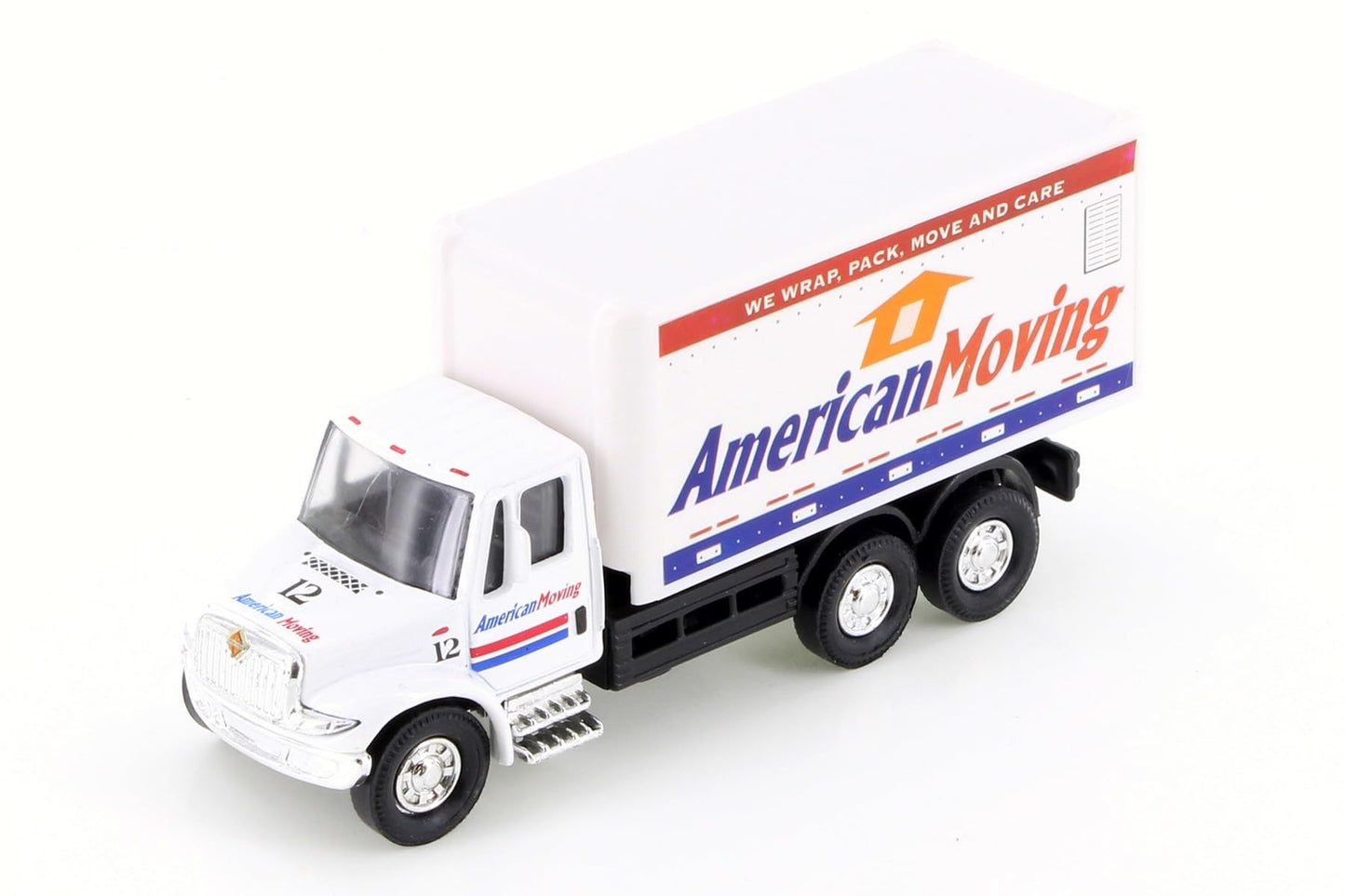Showcasts International Delivery Box Truck 2112D - 5.25 Inch Scale Diecast Model Replica (Moving)