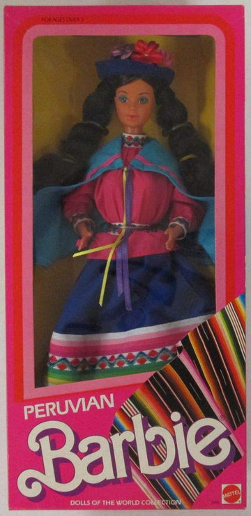 Mattel Peruvian Barbie / from Dolls of The World Collection, 1985