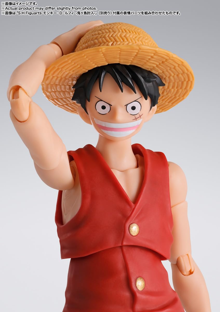 TAMASHII NATIONS - One Piece - Monkey D. Luffy -Romance Dawn- (Reissue) S.H.Figuarts Action Figure