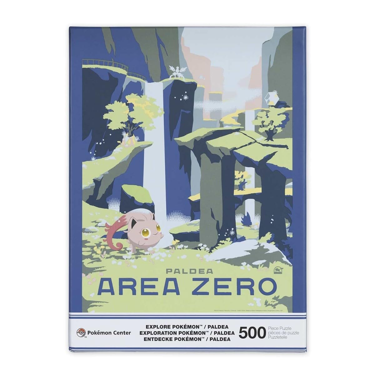 Pokémon Center: Paldea Explore Pokémon Puzzle (500 Pieces)
