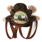 Monkey Backpack with Leash Fluffy Monkeys Stuffed Animal Shoulder Backpack