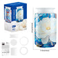 3D Puzzle Vase, Orchid Building Blocks, Plastic Puzzle Pieces Flower Vase for Flower Arrangements and Home Decoration