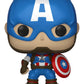 Funko Pop! Pocket Pop and Tee: Marvel - Captain America, Kids Extra Small