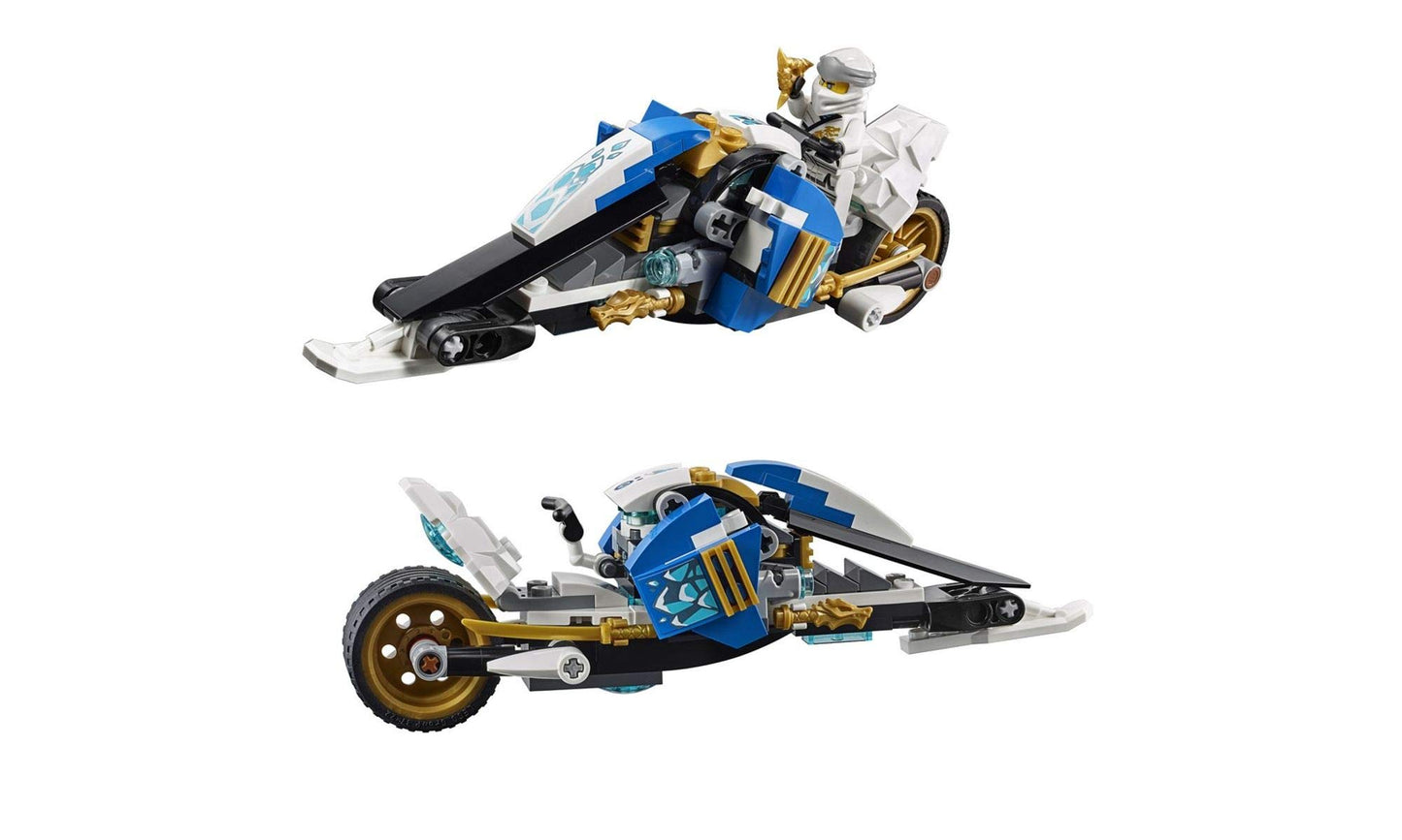 LEGO NINJAGO Legacy Kai’s Blade Cycle & Zane’s Snowmobile 70667 Building Kit (376 Pieces)