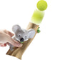 Hog Wild Koala Ball Popper Toy - Includes 4 Soft Foam Balls - Squeeze to Pop Air Powered Balls Up to 20 Feet - Launcher Safe for Indoor/Outdoor Play