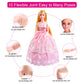 UCanaan Girl Doll and Closet Set with Doll Clothes and Accessories Items Including Fashion Dolls, Dressand Many Other Accessories (Refer Picture