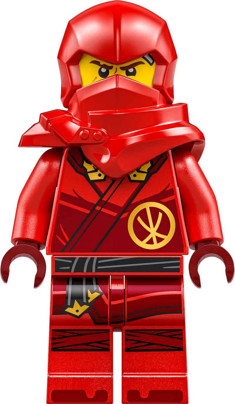 LEGO Ninjago Dragons Rising: Kai Minfigure with Dual Swords Yellow