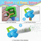 ArtCreativity Bubble Leaf Blower with 3 Refill Solutions, Outdoor Bubble Toys for Toddlers 1-3, 2 Year Old Boy Birthday Gift, Christmas Toddler Toys