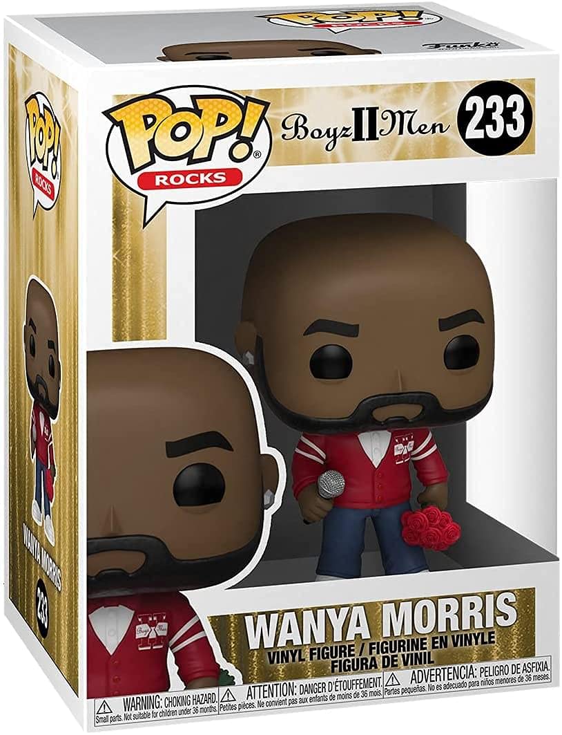 Funko Pop Rocks: Boyz II Men - Wanya Morris - Collectable Vinyl Figure - Gift Idea - Official Merchandise - Toys for Kids & Adults - Music Fans