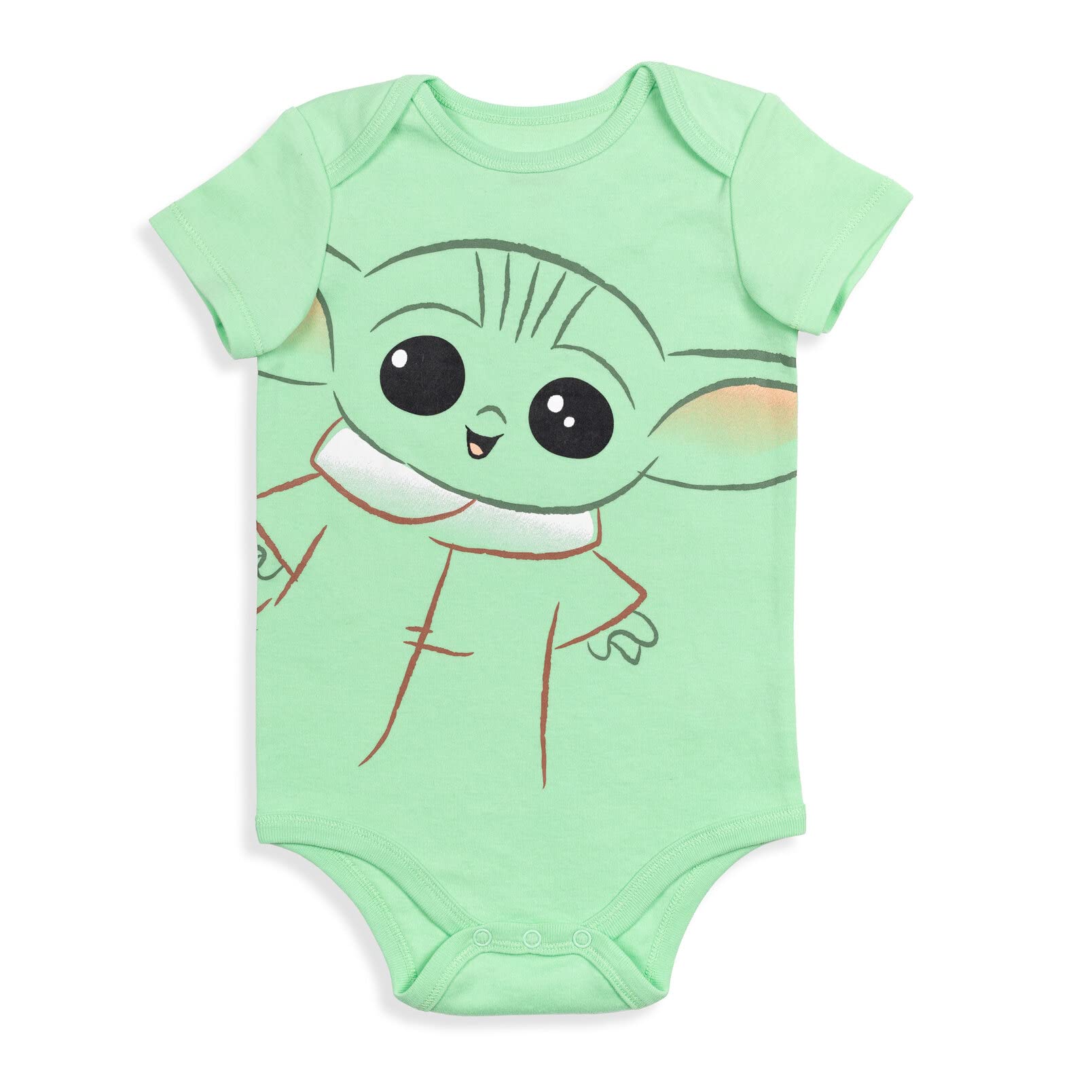 STAR WARS The Mandalorian Baby Boy or Girl Costume Creeper and Beanie Outfit Grogu Mint Green 24 Months