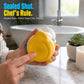 3 Inch DUCKY CITY Chef Rubber Duck [Sealed, Floats Upright] for Jeep Ducks | Baker Cook Bath Toy for Kids and Toddlers, Baby Safe Funny Duck Gift